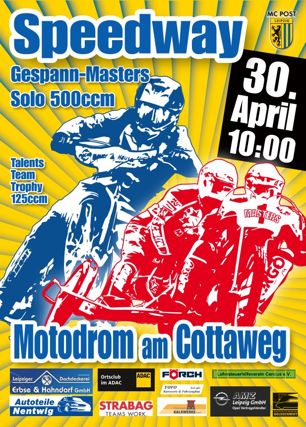 Talents Team Trophy 125 ccm, Gespann Masters, Solo 500 ccm